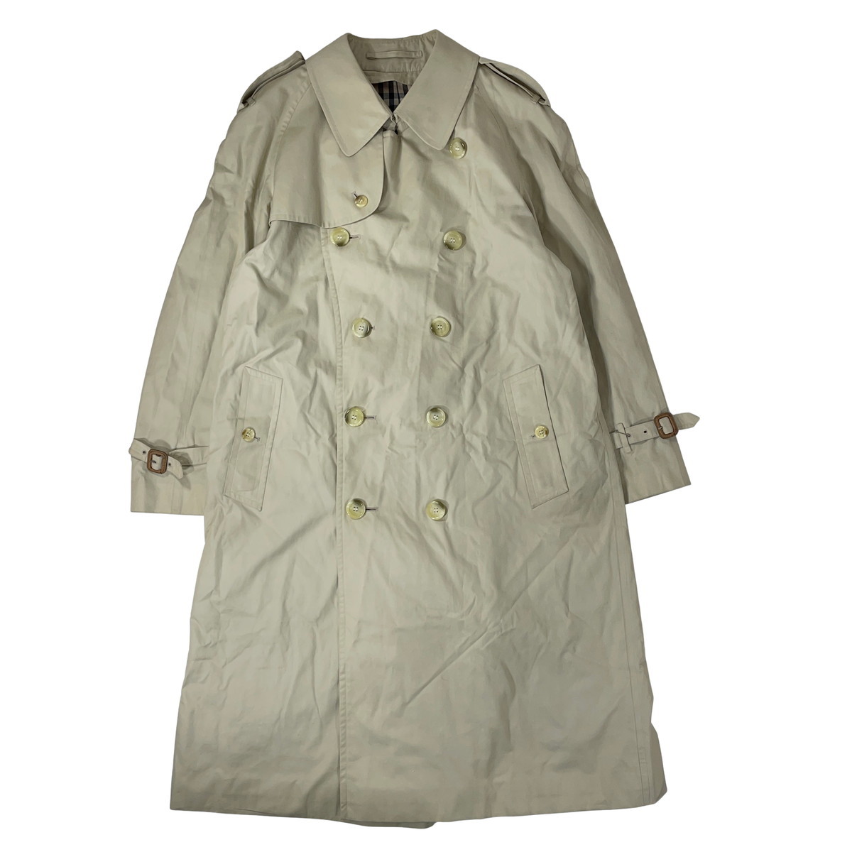 BURBERRY　LONDON　ENGLAND　カシミア トレンチサイズ50 BURBERRY 極美品◎正規品 LONDON ENGLAND バーバリー ロンドン