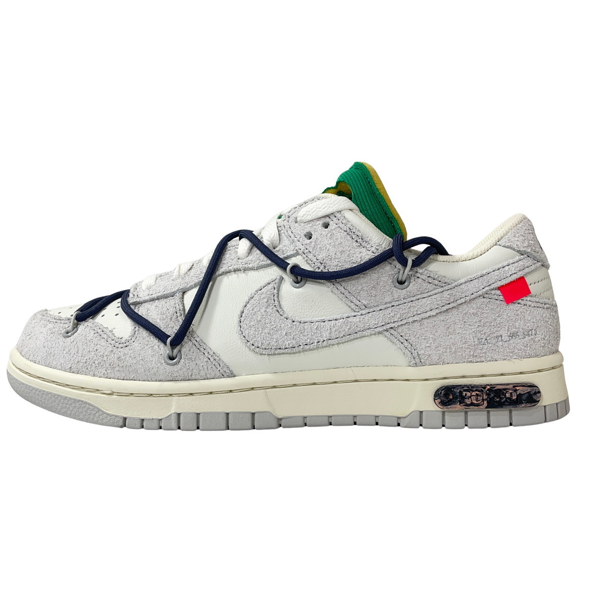 未使用品 ナイキ OFF-WHITE NIKE DUNK LOW 1 OF 50 20 ダンクロー ロウ オフホワイト DJ0950-115 黒タグ 27cm US 9 【A0】｜オーバーラップ店