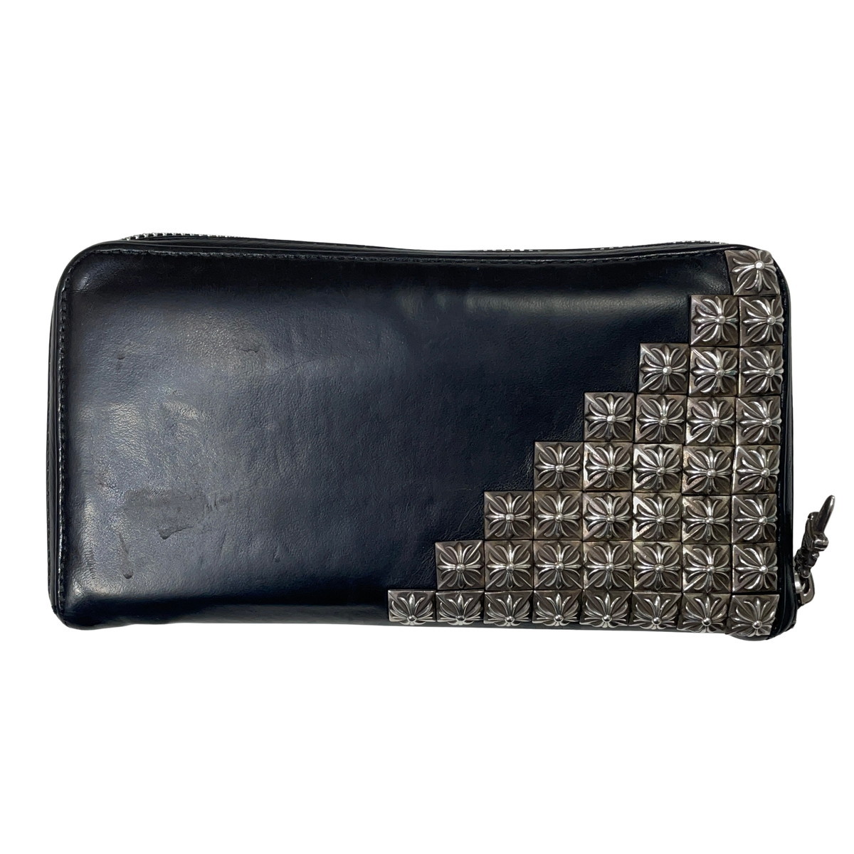 ★CHROME HEARTS ジップウォレット★クロムハーツ★デストロイレザー★ 楽天市場】【CHROME HEARTS クロムハーツ Wallet ウォレット