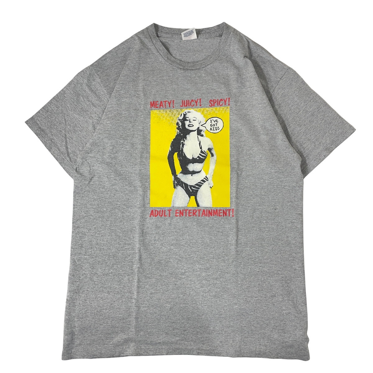 シュプリーム Supreme JUICY TEE マリリンモンロー ジューシー プルオーバー 薄墨色 薄墨色 半袖 L 【中古】【A2】
