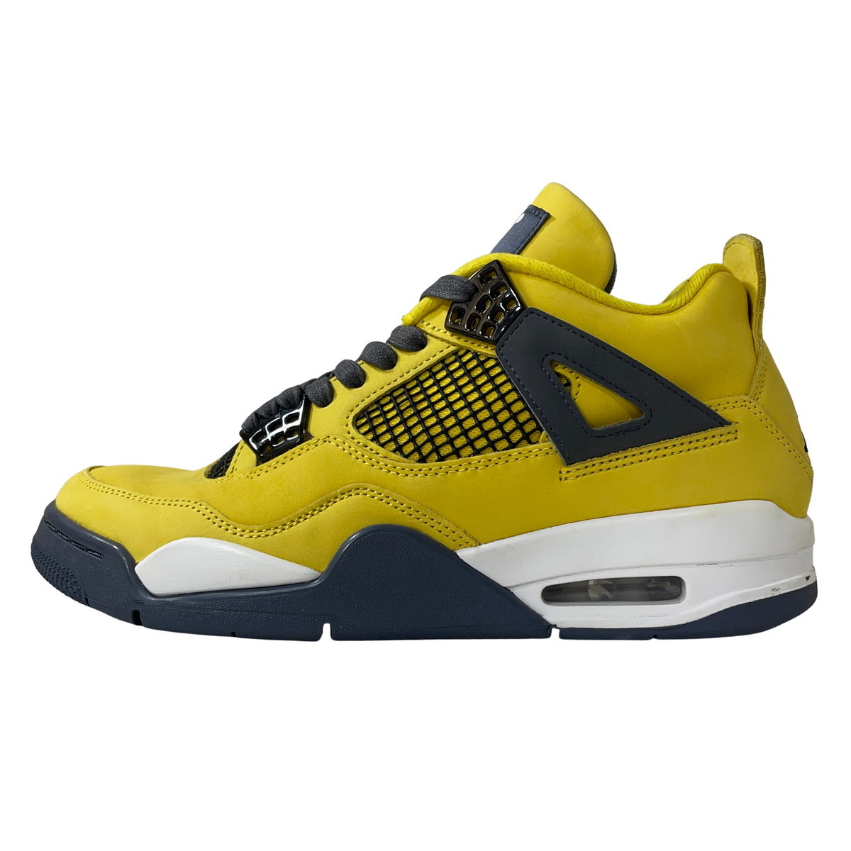 ナイキ NIKE AIR JORDAN 4 Tour Yellow AJ4 エアジョーダン ライトニング ツアーイエロー CT8527-700 黄色 27cm US 9 【中古】【A0】