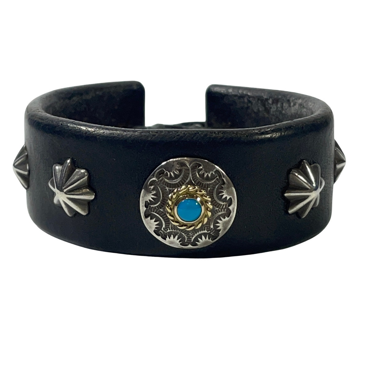 楽天市場】goros ゴローズ コインコンチョ レザー ブレスレット 革