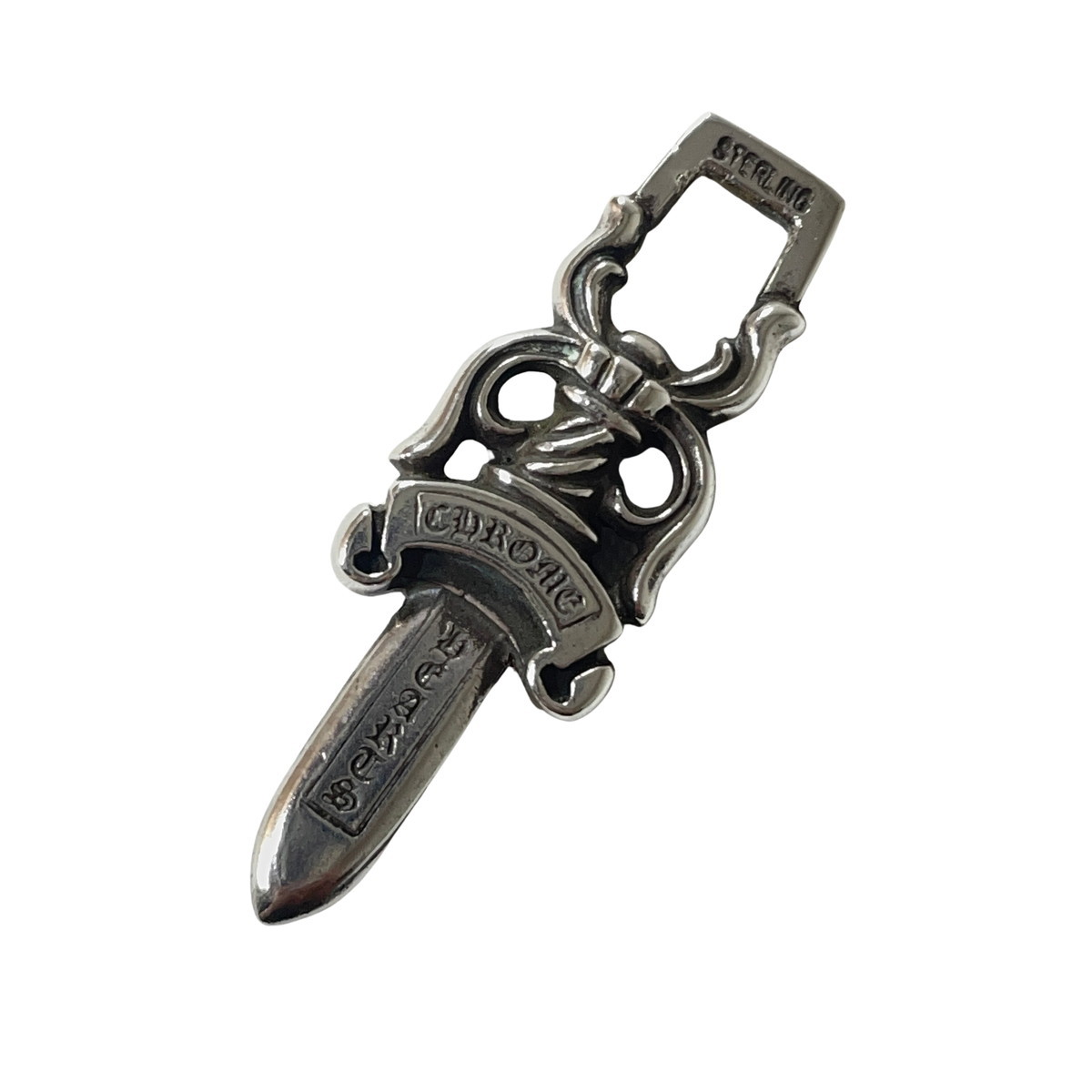 楽天市場】CHROME HEARTS クロムハーツ ネックレス ダガー ペンダント