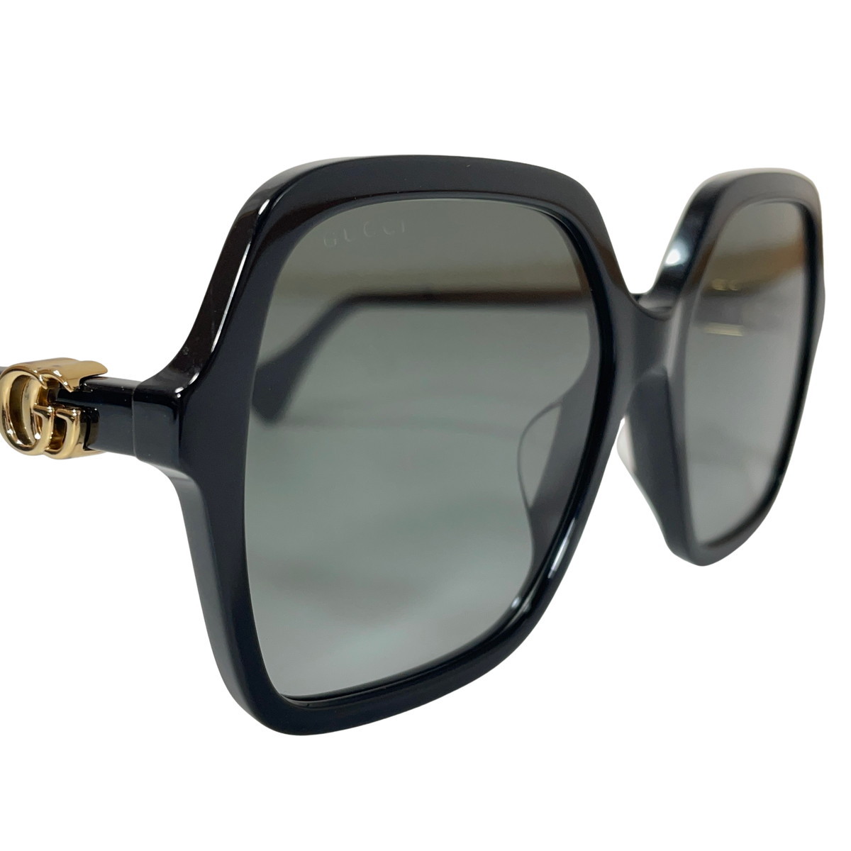 楽天市場】GUCCI グッチ サングラス ブラックスモーク レンズ ブラック