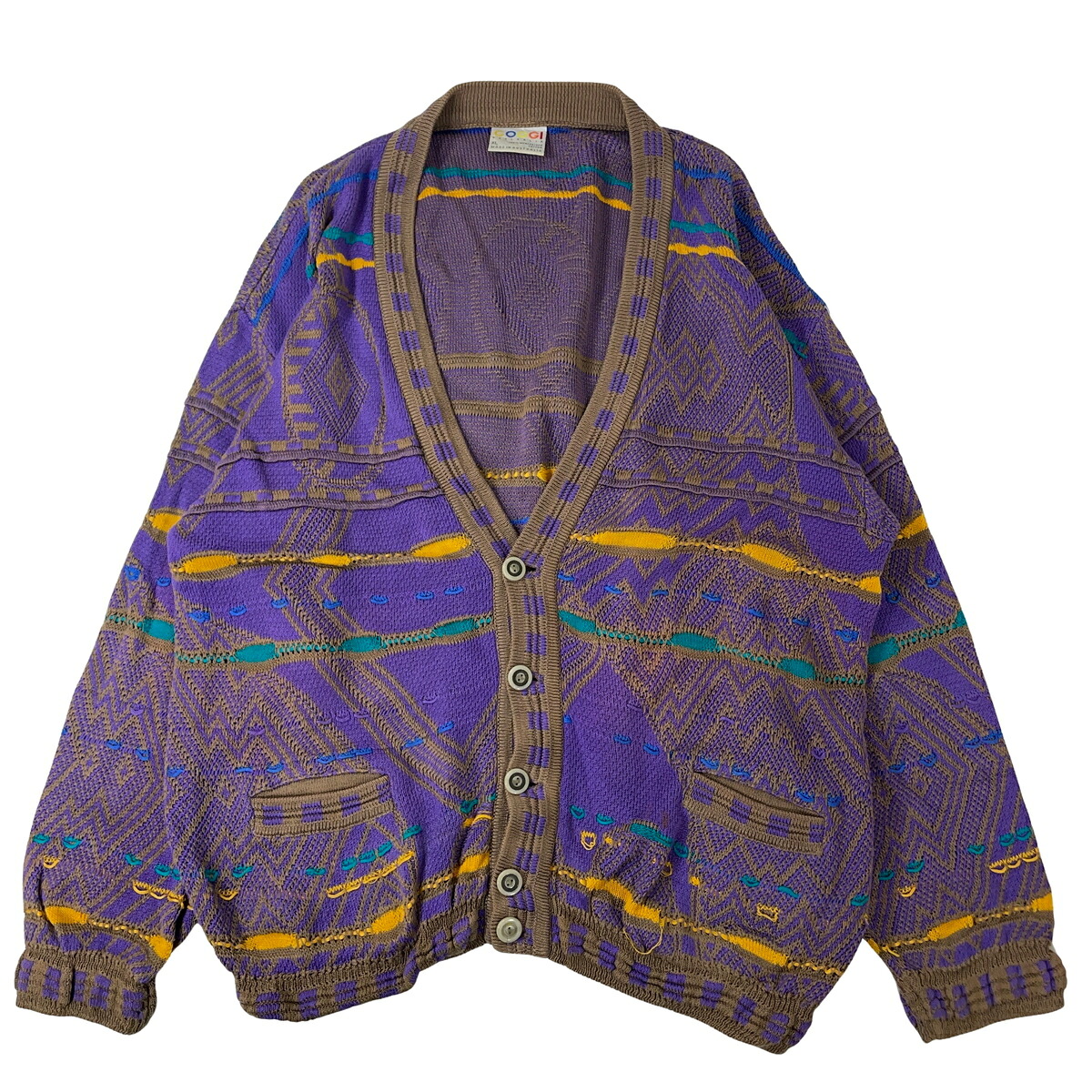 COOGI クージー ニットカーディガン XL 【中古】【A1】
