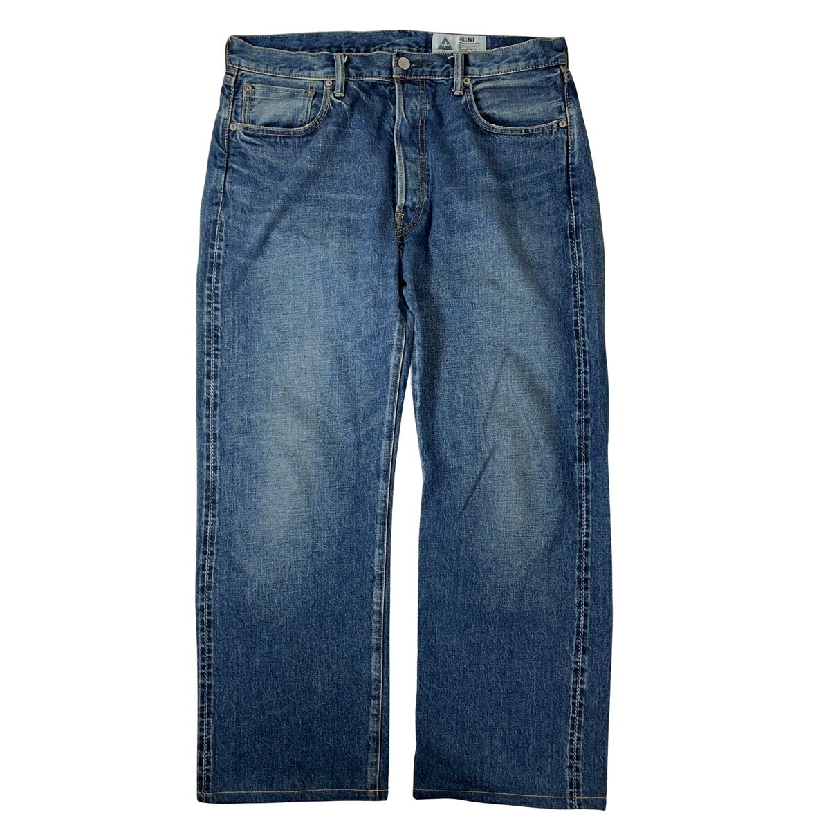 CHALLENGER チャレンジャー ウォッシュ工業 ジーンズ ズボン下 Washed Denim Pants CLG-PT023-018 L 【中古】【A0】
