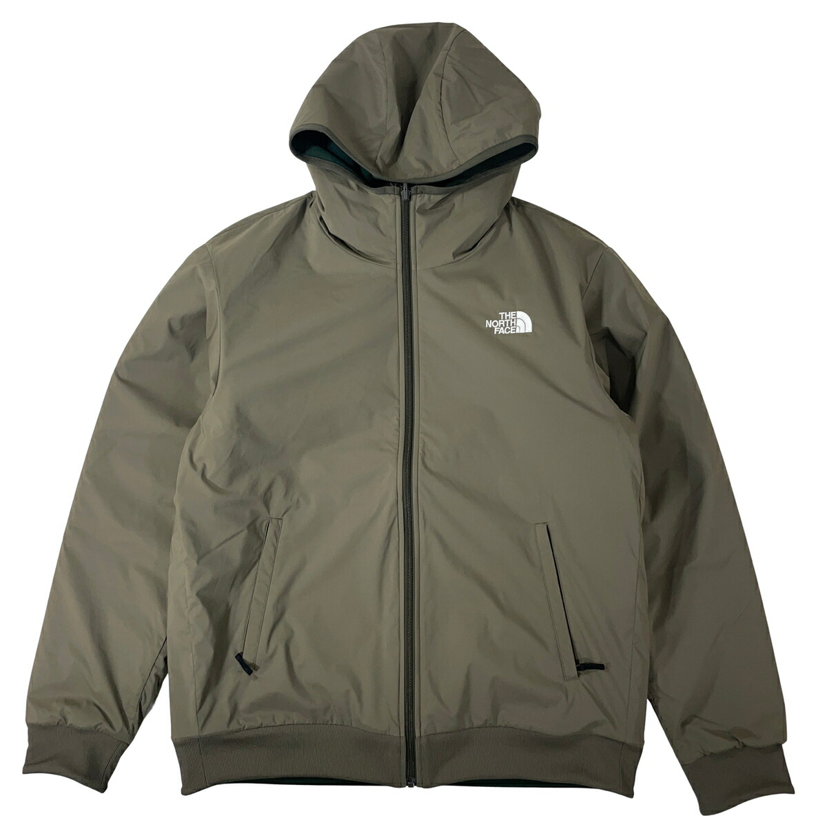 未当てはめる品 THE NORTH FACE ザ・ノース・フェイス リバーシブルテックエアーフーディ Reversible Tech Air Hoodie NT62580 トープ L 【A1】