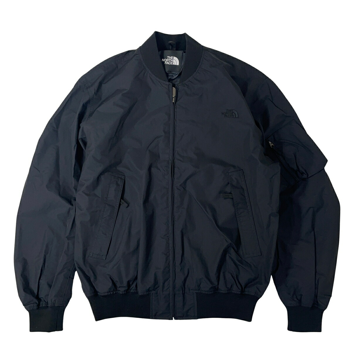 未当て嵌める品 THE NORTH FACE ザ・ノースフェイス ウォータープルーフボンバージャケット MA-1 WP Bomber Jacket NP12437 K 黒 L 【A1】