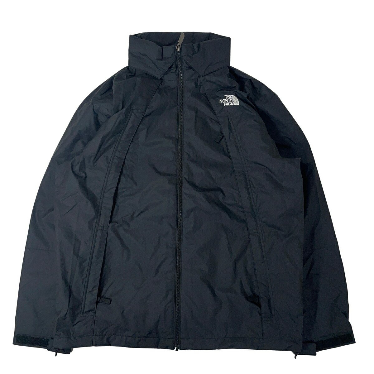未当て嵌める品 THE NORTH FACE ザ・ノース・フェイス チムニーウインドジャケット 青色 Chimney Wind Jacket NP22650 K 黒 M 【A1】