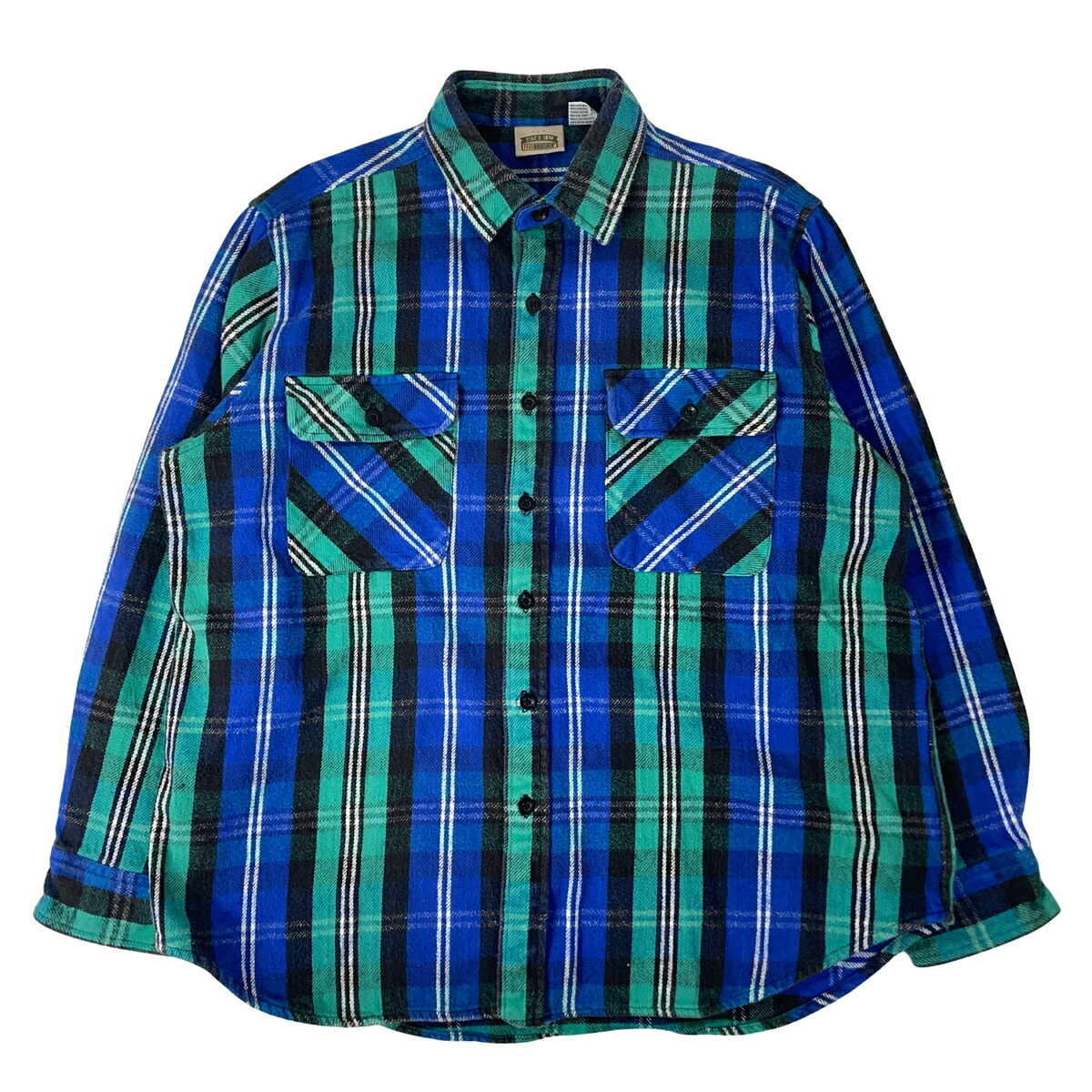 FIVE BROTHER ファイブ茶飲み友だち 90S 綿ネルプルオーバー L 【中古】【A1】