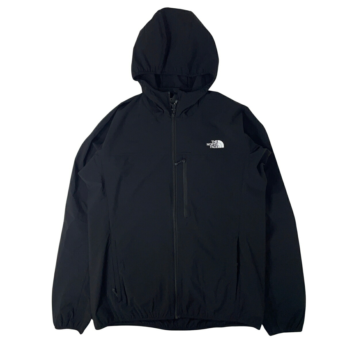 未当て嵌める品 THE NORTH FACE ザ・ノースフェイス マウンテンソフトシェルフーディ 黒いこと Mountain Softshell Hoodie NP22603 黒 M 【A1】