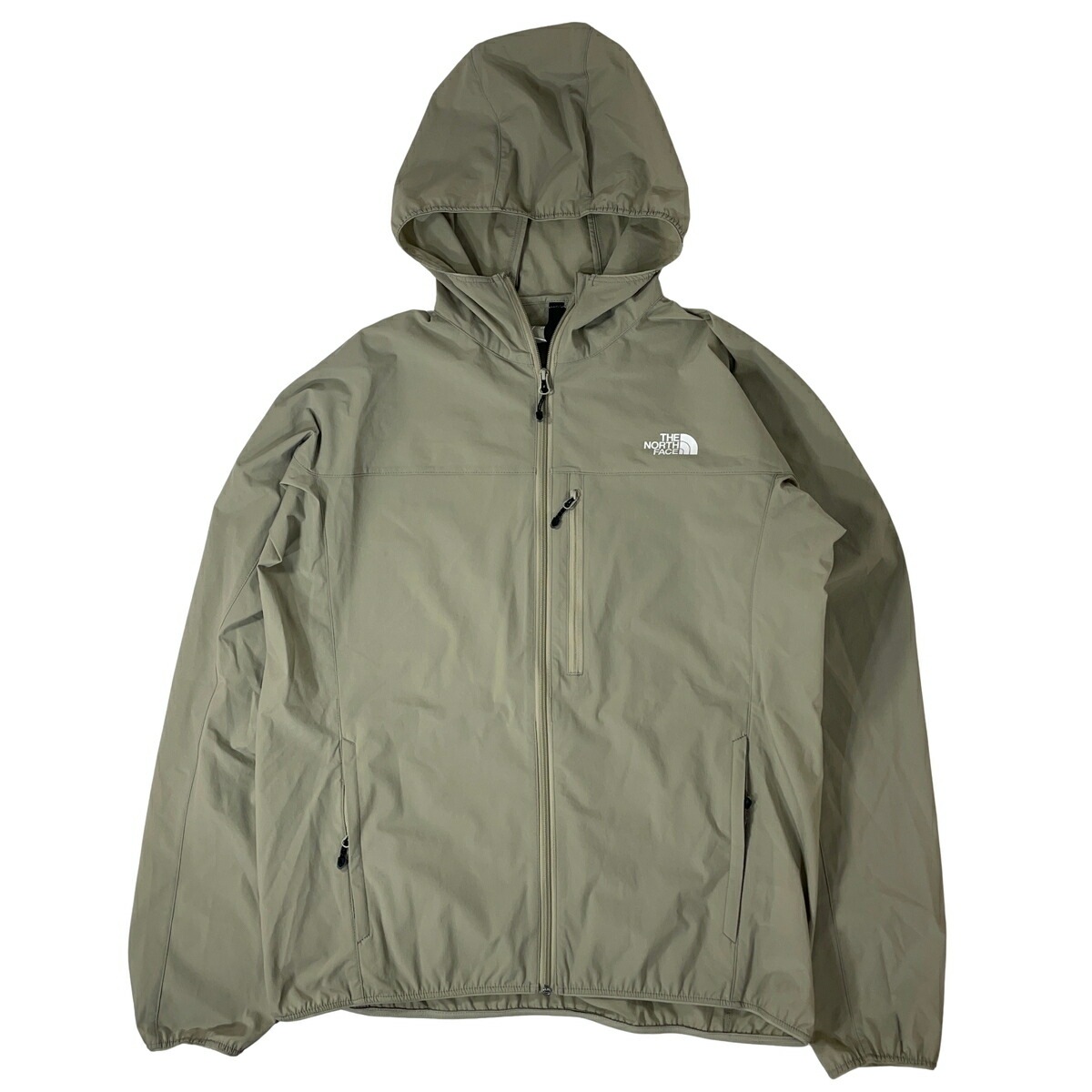 未当て嵌める品 THE NORTH FACE ザ・ノース・フェイス マウンテンソフトシェルフーディ Mountain Softshell Hoodie NP22603 CL 薄墨色 M 【A1】