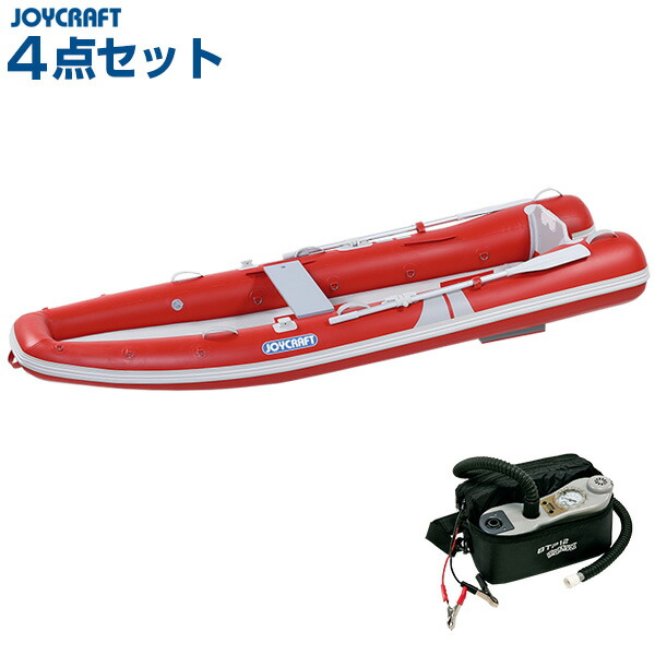 ジョイクラフト ゴムボート カヤック340SP HSセット オール・腰掛板セット 2人乗り KAYAK-340SP 予備検査無|釣具通販のOZATOYA店