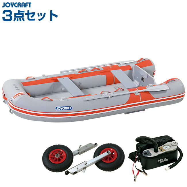 楽天市場】ジョイクラフト ゴムボート 6人乗り JES-383 予備検査