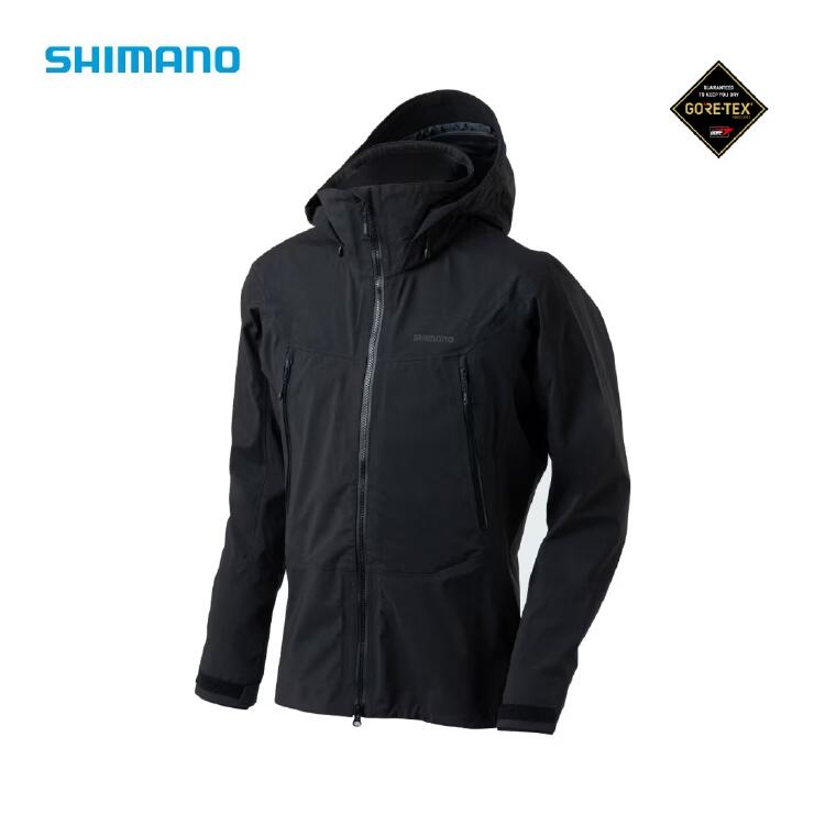 シマノ レインウェア RA-021Z GTX-ST アングラーズシェル プロジャケット05 ブラック SHIMANO