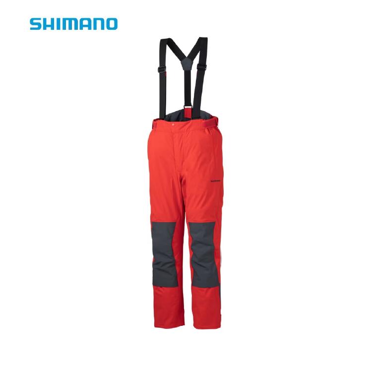 シマノ レインウェア RA-022Z GTX-ST アングラーズシェル プロパンツ05 レッド SHIMANO