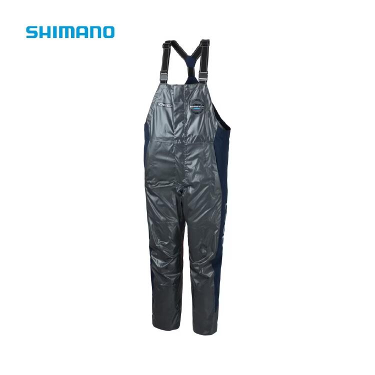 シマノ レインウェア RA-071Z オシアイージーケア ビブ 05 ネイビーチャコール SHIMANO