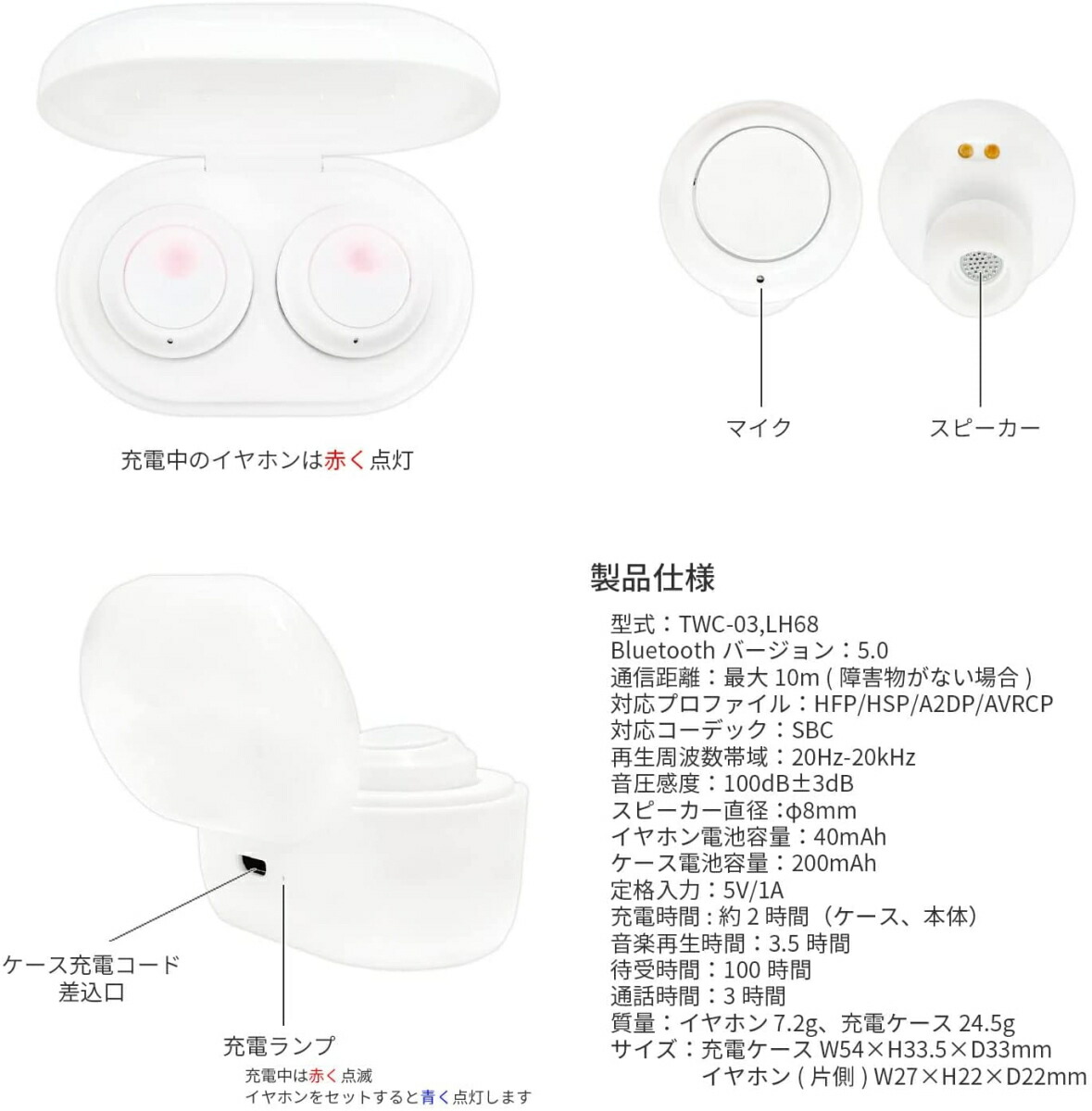サンリオ 完全 カナルタイプ キャラクター Bluetooth ステレオイヤホン ワイヤレス サンリオ 完全 カナルタイプ キャラクター Bluetooth ステレオイヤホン ワイヤレス