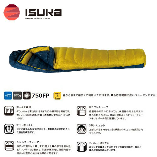 楽天市場】イスカ エアドライト480ショート シュラフ 寝袋 1477