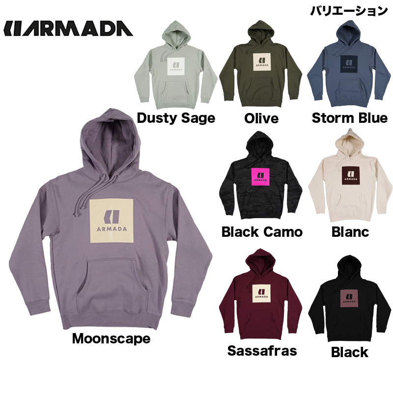 楽天市場】アルマダ ARMADA パーカー アイコンフーディー ICON HOODIE 