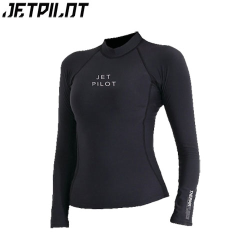 JETPILOT ジェットパイロット X1 1.5mm L/S THERMAFLEECE RASHIE X1レディースLSサーマフリースラッシュ：S20558-1