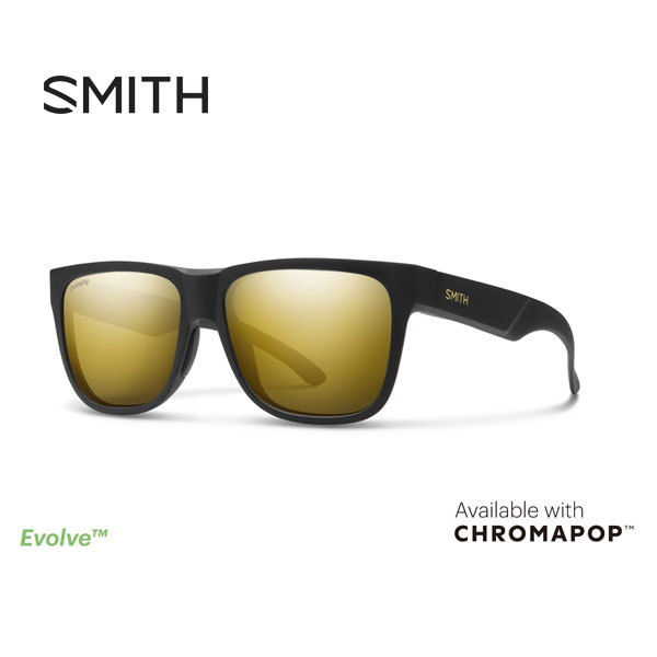 スミス SMITH サングラス Lowdown2 (Matte Black Gold) CP-Polar Black Gold Mirror 偏光：020439314 [24ss][ポイント5倍]