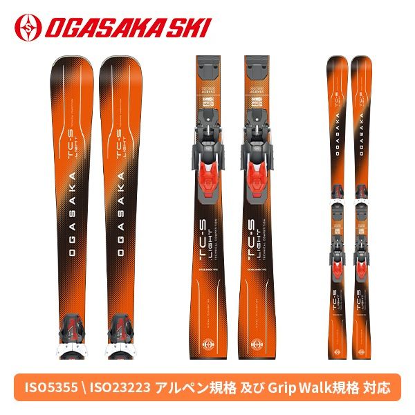 オガサカ OGASAKA TC-S.LIGHT + TYROLIA RX12 GW + RACE PLATE WCR TEAM (金具付) [スキー板] [25-26] [2026] [NEWモデル]