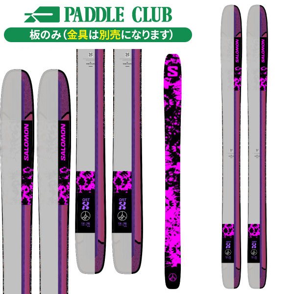 楽天市場】サロモン フリースタイルスキー板 メンズ QST 106 L47606700