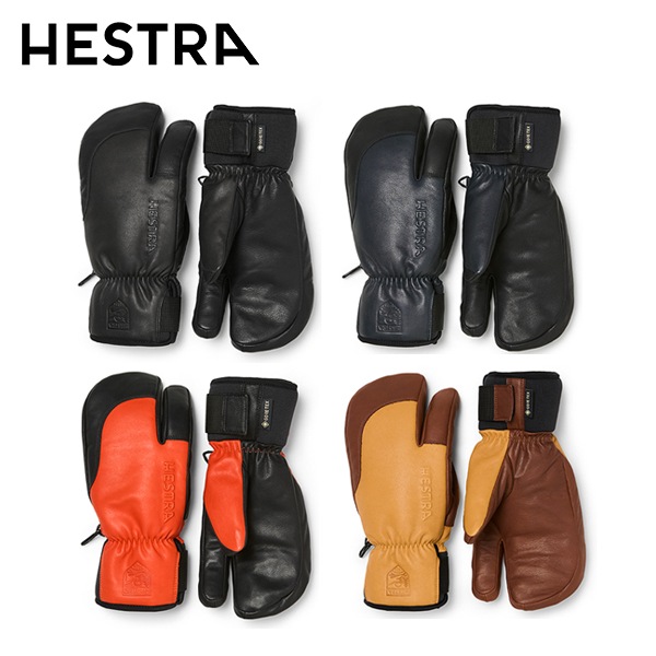 スキーの板地球儀 ヘストラ HESTRA トポ ゴアテックス スリー手の指 Topo GTX 3-Finger 3004112 [25/26] [2026] [尖んがり10倍]