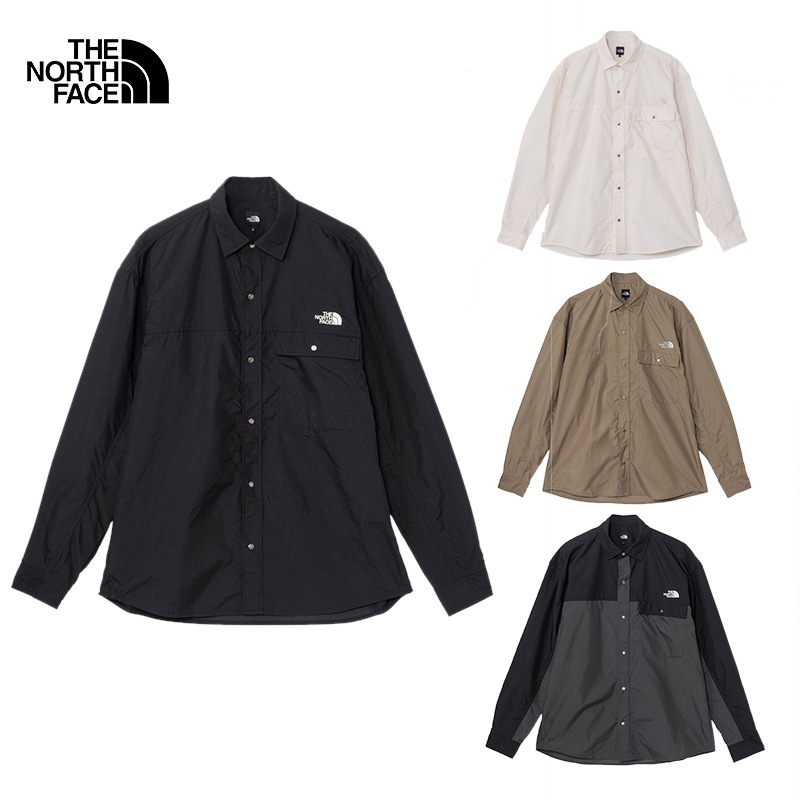 THE NORTH FACE L/S NUPTSE SHIRT ロングスリーブヌプシシャツ NR12552[尖んがり10倍] CK-K-WD