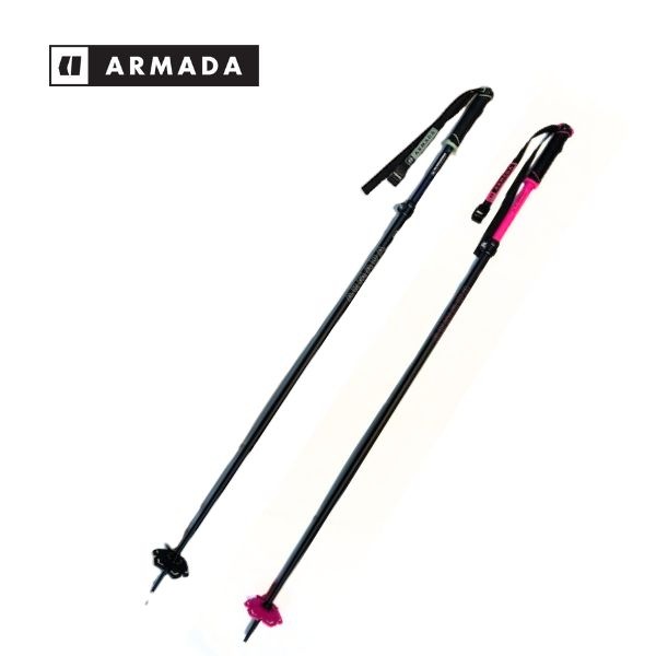楽天市場】アルマダ スキーポール AK ADJUSTABLE Tan-Black 105～140cm