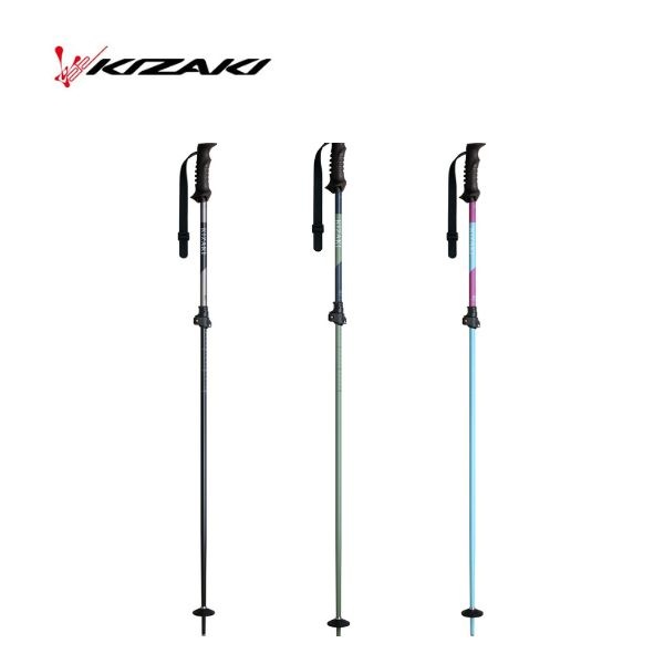 キザキ KIZAKI スキーポール シルビック SILVIC TL テレスコ アルミ KPBD-9010 7,326円