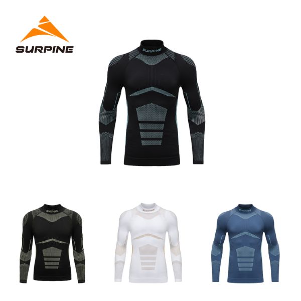 サーパイン SURPINE メンズ ベースレイヤー オールパイクプロ ALLPIKE PRO MULTI-FUNCTIONAL BASELAYER TOP M BLWTDM068