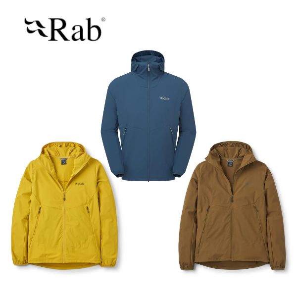 優しいこと Rab ボレアリス フーディー Borealis Hoody ホンブルグ帽外殻 メンズ QWS-76