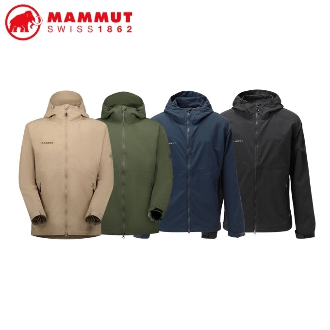 マムート MAMMUT ハイキング ウィンドブレーカー フーデッド ジャケット アジアンフィット Hiking WB Hooded Jacket AF Men 26SS 1012-00391 [mm26_07]｜パドルクラブ