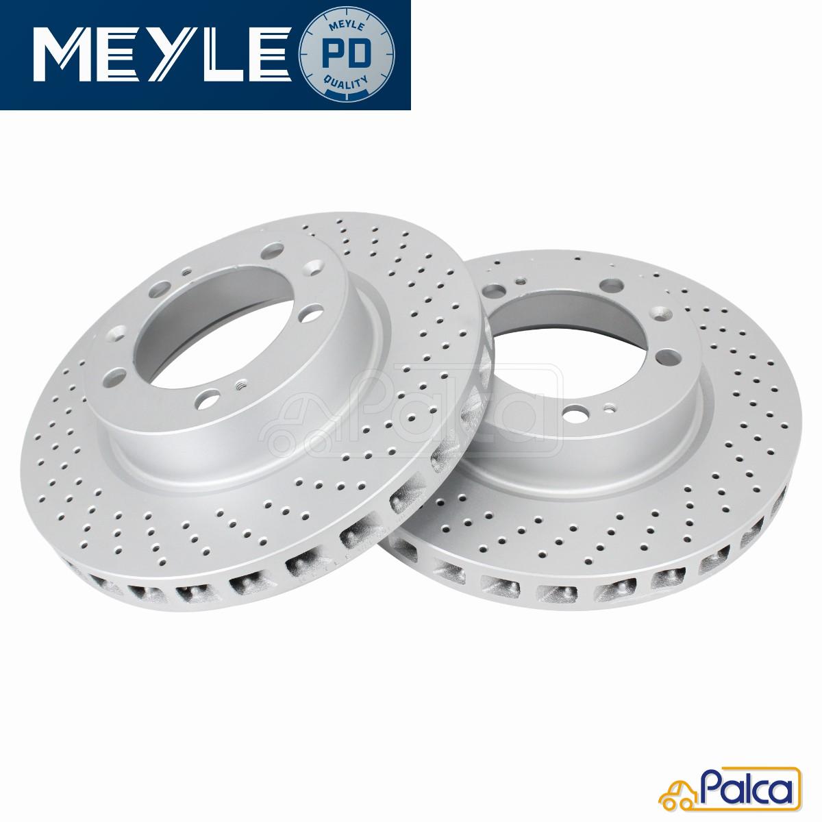 ポルシェ 防錆加工PD フロントブレーキローター 2枚SET 304X32MM 911/993 3.6カレラ 3.8カレラ MEYLE製 99335104301,99335104401|パーツのパルカ 店