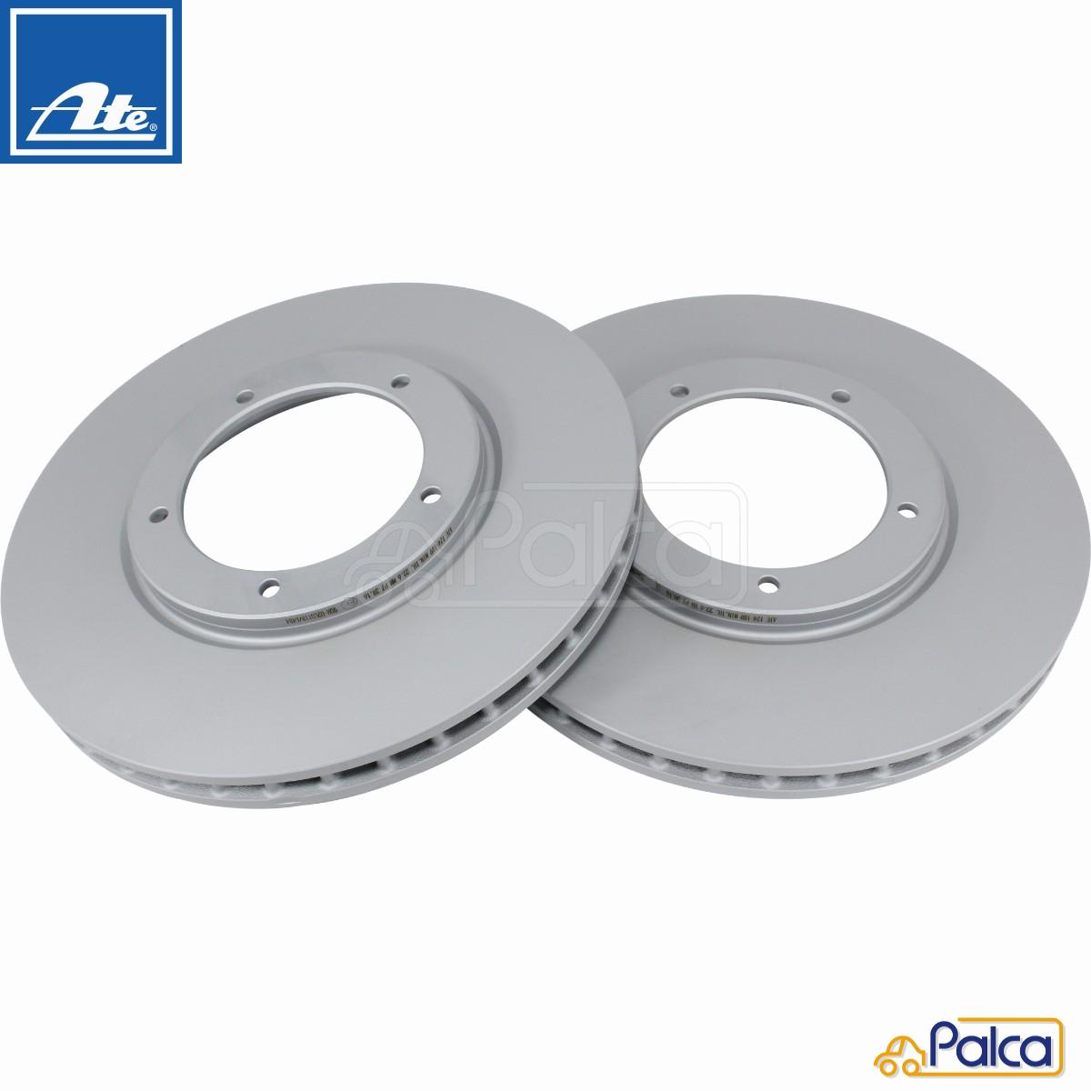 ポルシェ 防錆加工 フロント ブレーキローター 2枚SET 282.5X24MM 911/930 3.2 3.2SCカレラ 1984-1989 | ATE製 91135104122
