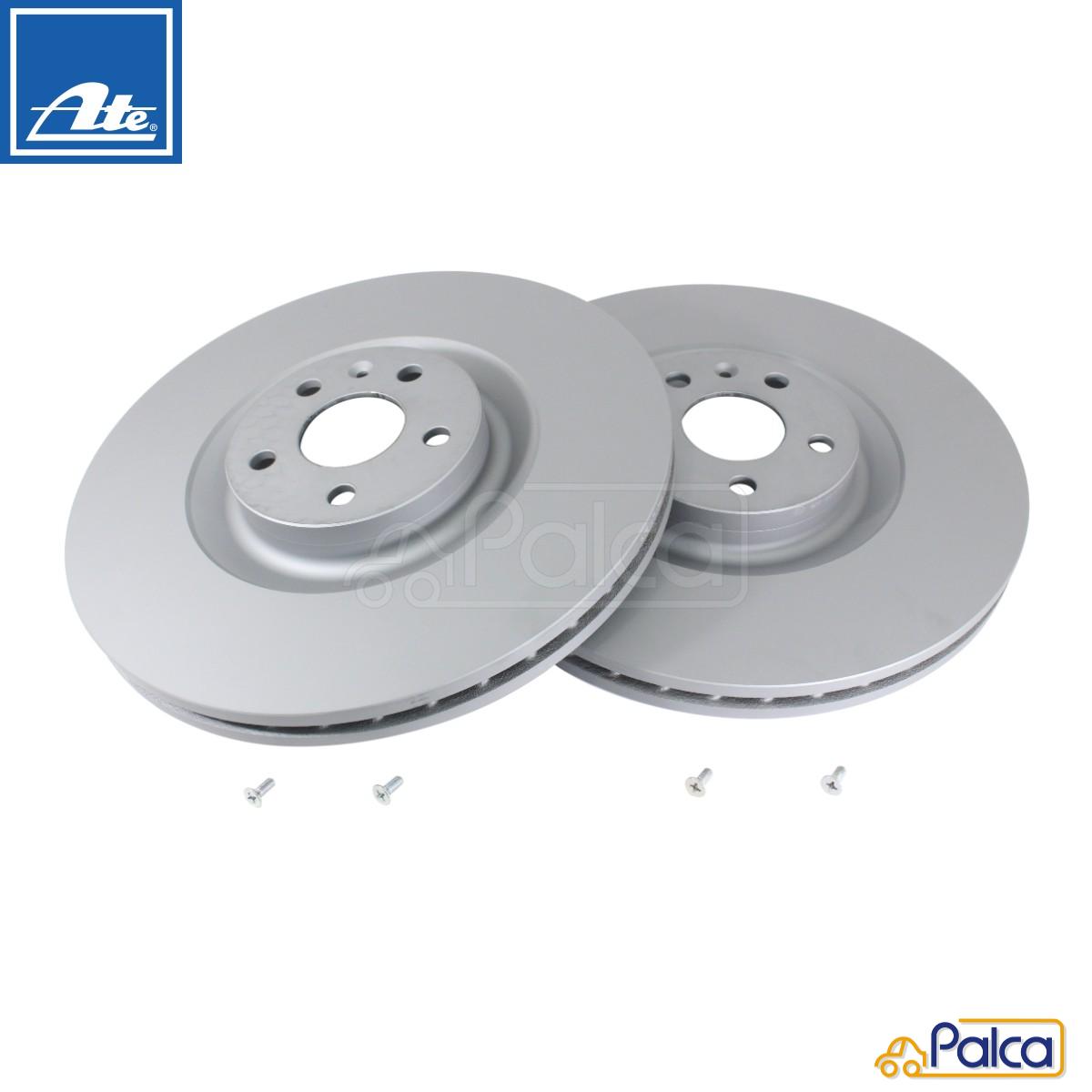 ボルボ フロント ブレーキローター 2枚 366x30mm 防錆| XC60II/T5AWD B5AWD T6AWD B6AWD T8AWD T8ポールスター D4AWD | XC90II/T5AWD B5AWD T6AWD B6AWD T8AWD D5AWD | ATE製 31400569に適合|パーツのパルカ 店