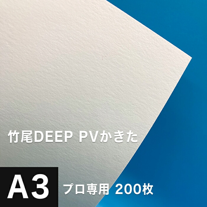 上品なスタイル 竹尾 Deep 敬老の日 松本洋紙店 発色 顔料 染料 鮮やか 複製 絵画 アート作品 油絵 水彩画 版画 写真用紙 画材 版画用紙 印刷用紙 印刷紙 インクジェット タケオ A3サイズ 0枚 かきた Pv コピー用紙 印刷用紙 Www Newbalticdance Lt