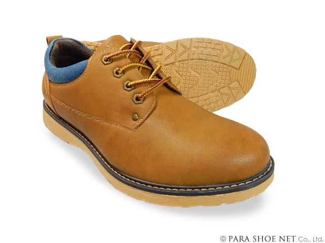 ALPHA CUBIC jeans プレーントゥ カジュアルシューズ イエロー（ライトブラウン）ワイズ3E（EEE）28cm（28.0cm）、29cm（29.0cm）、30cm（30.0cm）【大きいサイズ（ビッグサイズ）メンズ紳士靴】 8,740円