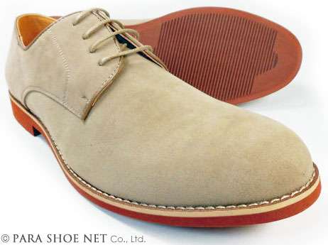 楽天市場 Parashoe パラシュー スエード スウェード プレーントゥ ビジネスカジュアルシューズ ベージュ ワイズ3e Eee 27 5cm 28cm 28 0cm 29cm 29 0cm 30cm 30 0cm 大きいサイズ ビッグサイズ メンズ紳士靴 靴のパラダイス