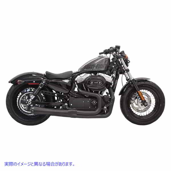 取寄せ メガパワーエキゾースト - ブラック バッサーニエキゾースト Mega Power Exhaust - Black 1X32RB DRAG 18001637