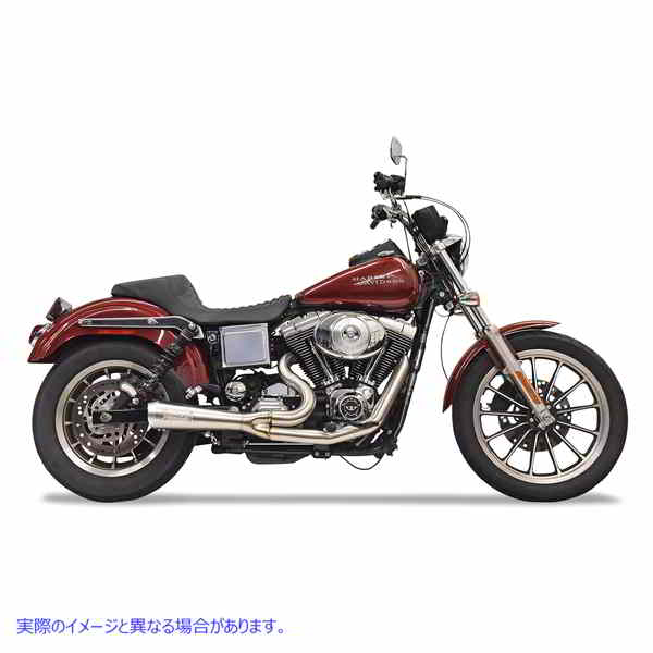 取寄せ リッパー 2:1 排気システム - ステンレススチール バッサーニエキゾースト Ripper 2:1 Exhaust System - Stainless Steel 1D5SS DRAG 18002518