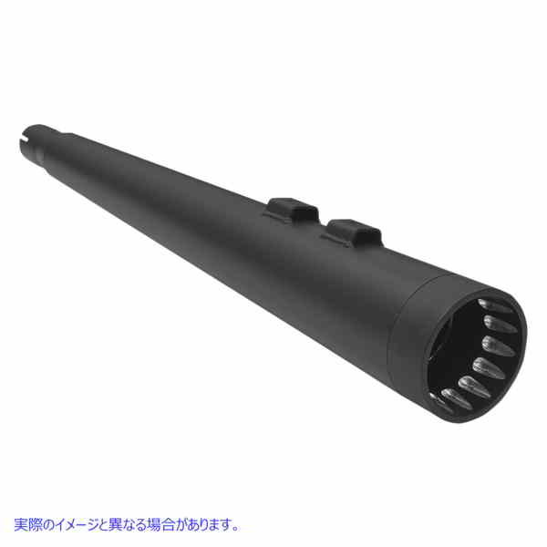 取寄せ DNT メガホンマフラー - ブラック/ブラック - 95-16 FL バッサーニエキゾースト DNT Megaphone Muffler - Black/Black - '95-'16 FL 1F57DNT5B DRAG 18010773