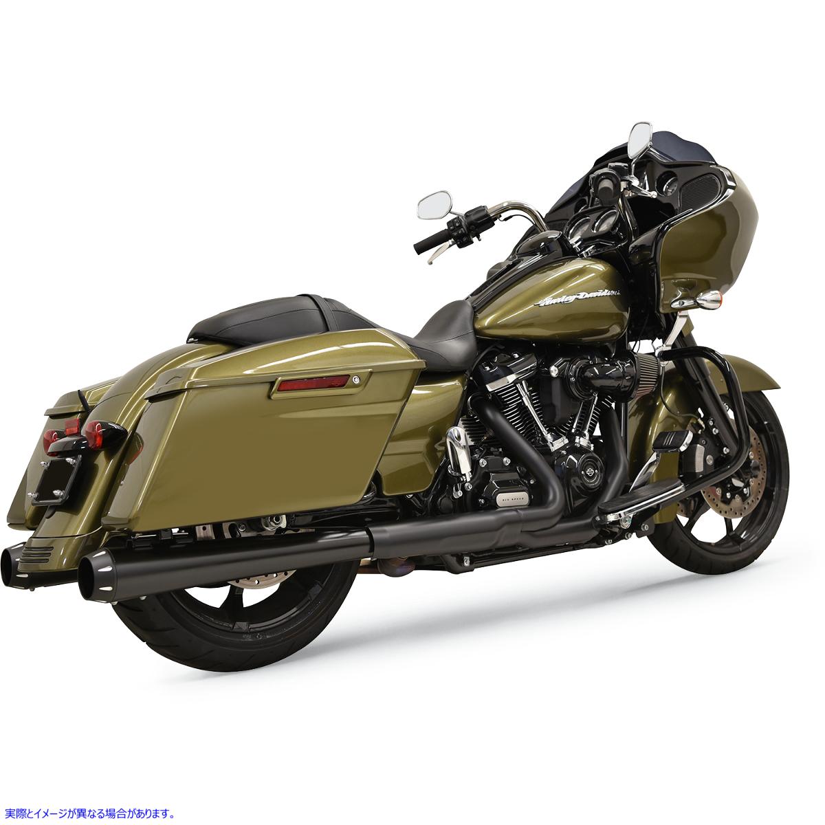 取寄せ DNT メガホンマフラー - ブラック/ブラック バッサーニエキゾースト DNT Megaphone Muffler - Black/Black 1F572DNT5B DRAG 18011086