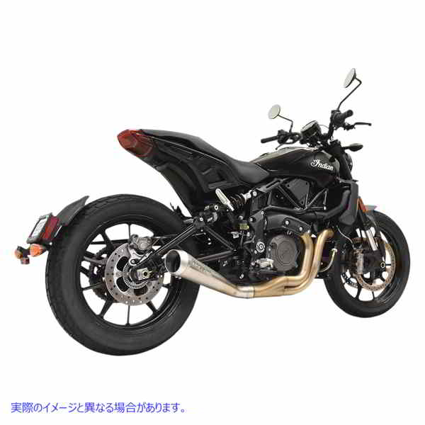 取寄せ 4インチショートメガホンマフラー（触媒コンバーターなし） - ローマウント バッサーニエキゾースト 4 Short Megaphone Muffler without Catalytic Converter - Low Mount 8F127SS DRAG 18113800