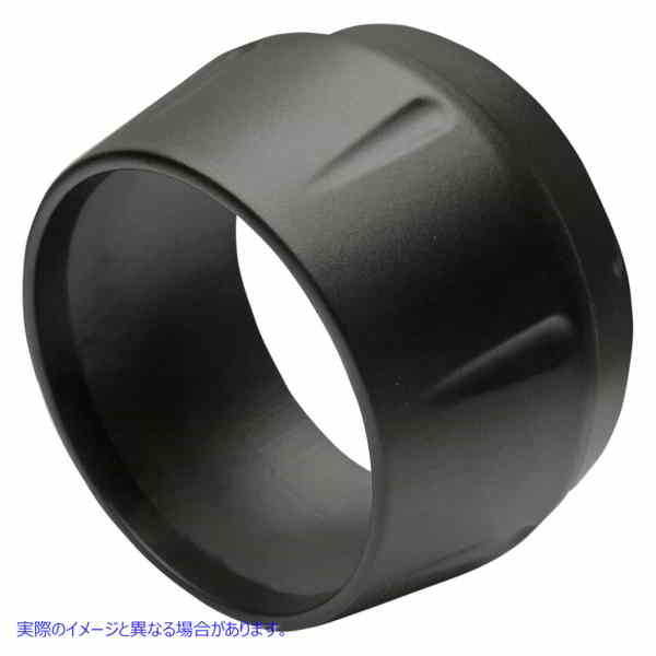 取寄せ エンドキャップ - ブラック - ショートメガホン バッサーニエキゾースト End Cap - Black - Short Megaphone BESMU DRAG 18601053