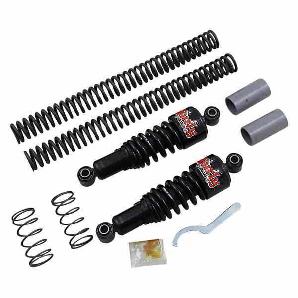 取寄せ スラマーキット バーリーブランド Suspension Kit - Slammer - Black - FXD B28-1003B DRAG 13100931
