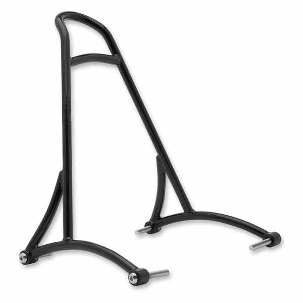 取寄せ シシーバー - ショート - ブラック - スポーツスター バーリーブランド Sissy Bar - Short - Black - Sportster B13-1502B DRAG 15010563｜ハーレーパーツデポ