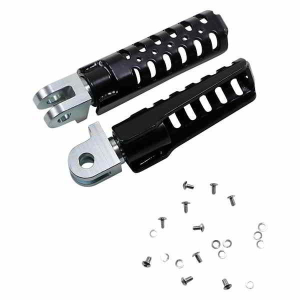 取寄せ レイザーバック ライダーフットペグ - ブラック バーリーブランド Razorback Rider Footpegs - Black B13-1013B DRAG 16201935